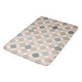 Modern Geometric Bath Mat for Everyday Bathrooms (Gekanteld)