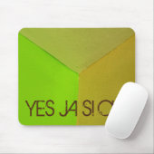 Modern Geometric Configurative Photo with any Text Muismat (Met muis)