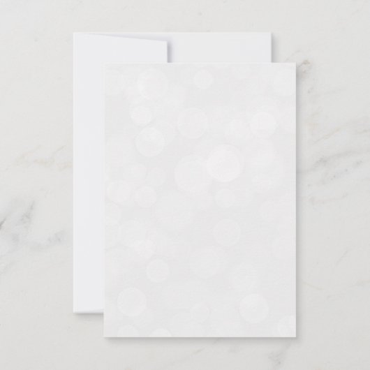 Modern Geometric Greenery Wedding RSVP (Achterkant)