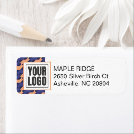 Modern Geometric Interlocking Pattern  Etiket