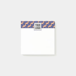 Modern Geometric Interlocking Pattern  Post-it® Notes