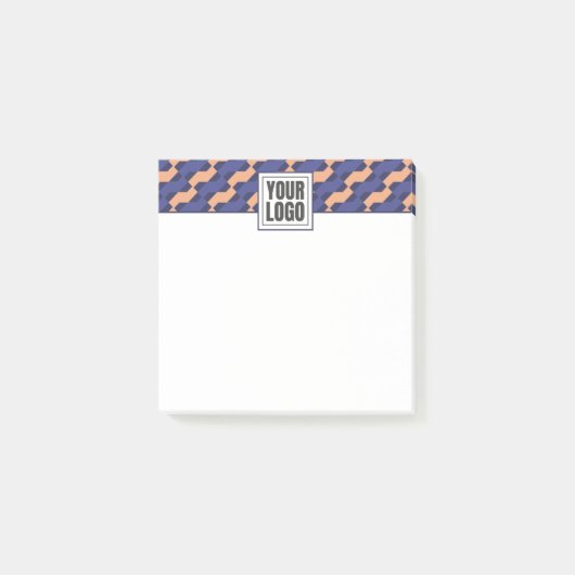 Modern Geometric Interlocking Pattern  Post-it® Notes (Voorkant)