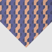 Modern Geometric Interlocking Pattern  Tissuepapier (Detail)