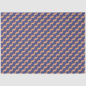 Modern Geometric Interlocking Pattern  Tissuepapier (Voorkant)