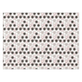 Modern Geometric Marble Hexagon Pattern Tafelkleed (Voorkant (Horizontaal))
