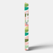Modern Geometric Monogrammed iPhone/iPad case (Achterkant / Links)