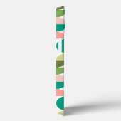 Modern Geometric Monogrammed iPhone/iPad case (Achterkant / Rechts)