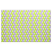 Modern Geometric Paars Green Triangles Pattern Stof (Fat Quarter)