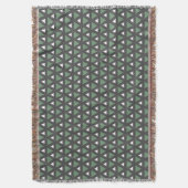  Modern Geometric pattern throw blanket  Deken (Voorkant Verticaal)