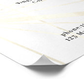 Modern Geometric Price List Poster (Hoek)