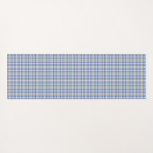 Modern Geometric Red Grey Black Pattern Yogamat (Achterkant (horizontaal))