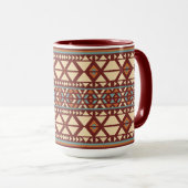 Modern Geometric Southwest Style Mok (Voorkant rechts)