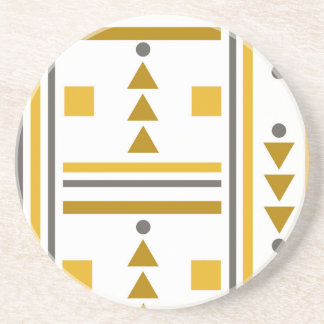 Modern Geometric Style Stone Onderzetter