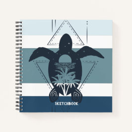 Modern Geometric Turtle Bullet Journal Notitieboek