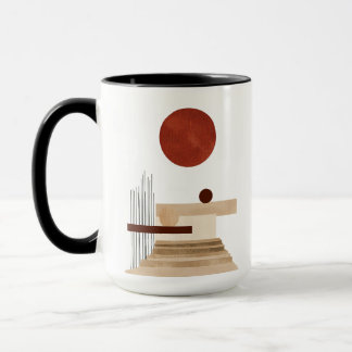 Modern geometrisch Abstract Mok