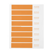 MODERN GEOMETRISCH effen eenvoudige jongen sinaasa (Vel)