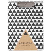 Modern geometrisch klembord (Voorkant)