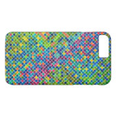 Modern geometrisch kleurrijk mozaïekpatroon Case-Mate iPhone case (Achterkant (Horizontaal))