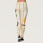 Modern geometrisch leggings (Achterkant)