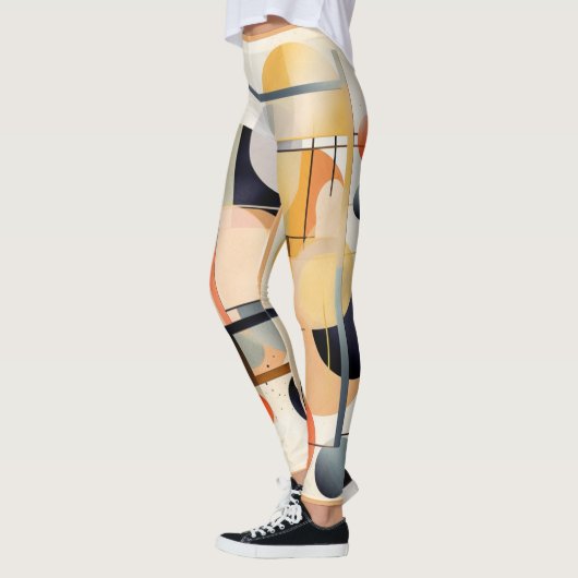 Modern geometrisch leggings (Links)