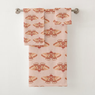 Modern geometrisch motpatroon bad handdoek
