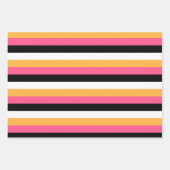 Modern geometrisch ontwerp inpakpapier vel (Voorkant 3)