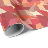 Modern geometrisch patroon cadeaupapier (Rol Hoek)