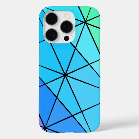 Modern geometrisch patroon Case-Mate iPhone case (Achterkant)