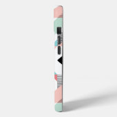 Modern geometrisch patroon Case-Mate iPhone case (Achterkant / Links)