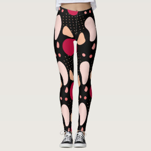 Modern geometrisch patroon. leggings