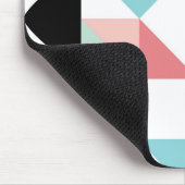 Modern geometrisch patroon muismat (Hoek)