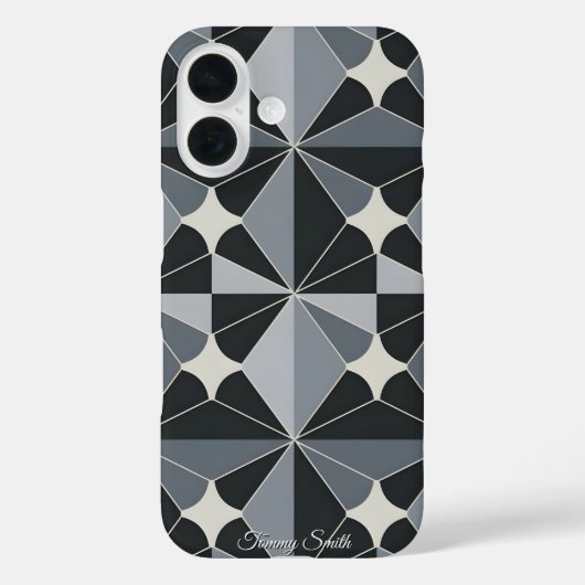 Modern geometrisch patroon - stijlvol ontwerp Case-Mate iPhone case (Achterkant)