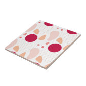 Modern geometrisch patroon tegeltje (Zijkant)