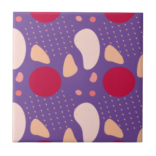 Modern geometrisch patroon tegeltje