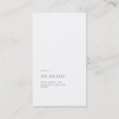 Modern geometrisch patroon visitekaartje (Achterkant)