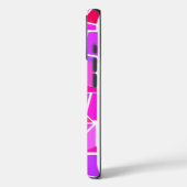 Modern geometrisch patroonontwerp Case-Mate iPhone case (Achterkant / Links)