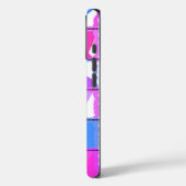 Modern geometrisch patroonontwerp Case-Mate iPhone case (Achterkant / Links)