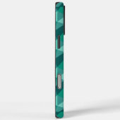 Modern Geometrisch Polygon Blauwgroen Turquoise Mo Case-Mate iPhone Case (Achterkant / Rechts)