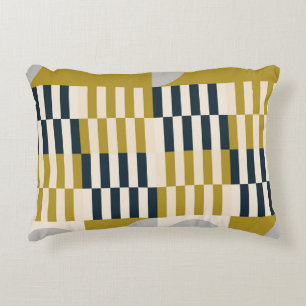 Modern geometrisch, retro Scandinavisch patroon Accent Kussen