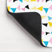 Modern geometrisch vorm Confetti Muismat (Hoek)