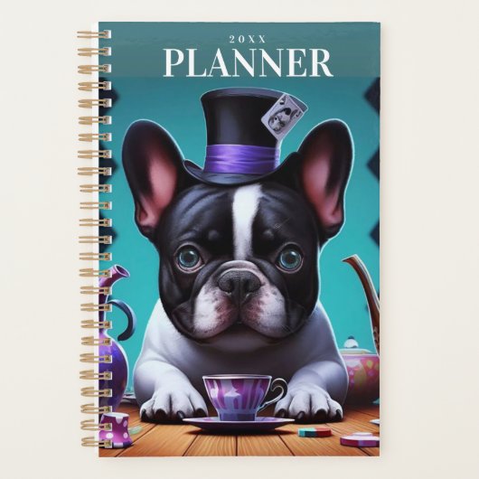 Modern gepersonaliseerd 2 Photo Journal Pet Planner (Voorkant)