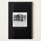 Modern gepersonaliseerd 2 Photo Journal Pet Planner (Achterkant)