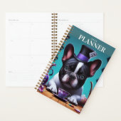 Modern gepersonaliseerd 2 Photo Journal Pet Planner (Display)