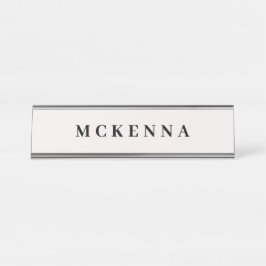 Modern gepersonaliseerd huis Kantoor Business Bureau Naambordje