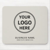 Modern gepersonaliseerd Logo bedrijf Muismat (Voorkant)