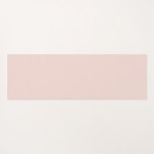 Modern gepersonaliseerd monogram en naam Pastel Pi Yogamat (Achterkant (horizontaal))