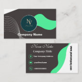 Modern gepersonaliseerd Visitekaartje (Voorkant / Achterkant)