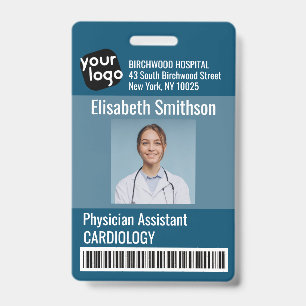    Modern Gepersonaliseerde ID-kaart voor arts-ass Badge