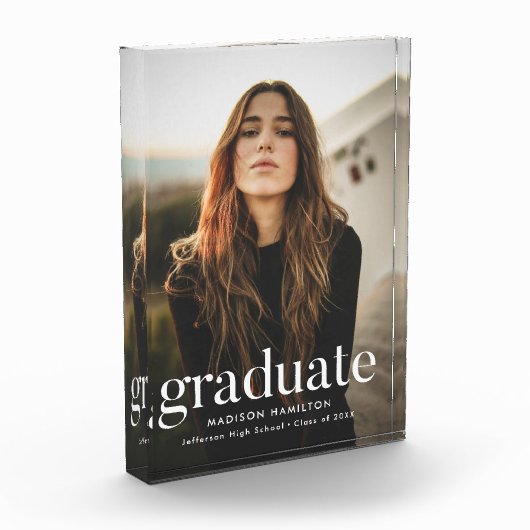 Modern geraffineerd Afstuderen Fotoblokken (Links)