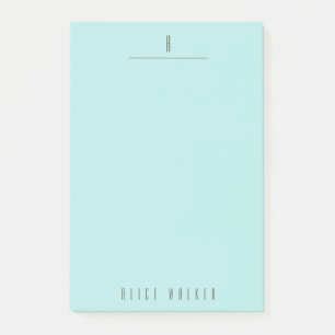 modern gesofisticeerd monogram post-it® notes